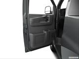  Inside of driver's side open door, window open photo